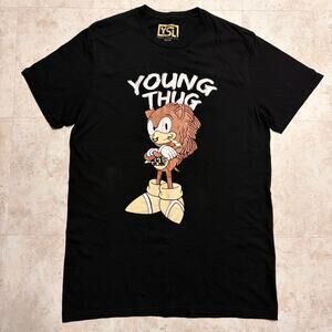 RARE 2017 Young Thug Sonic the Hedgehog T-Shirt